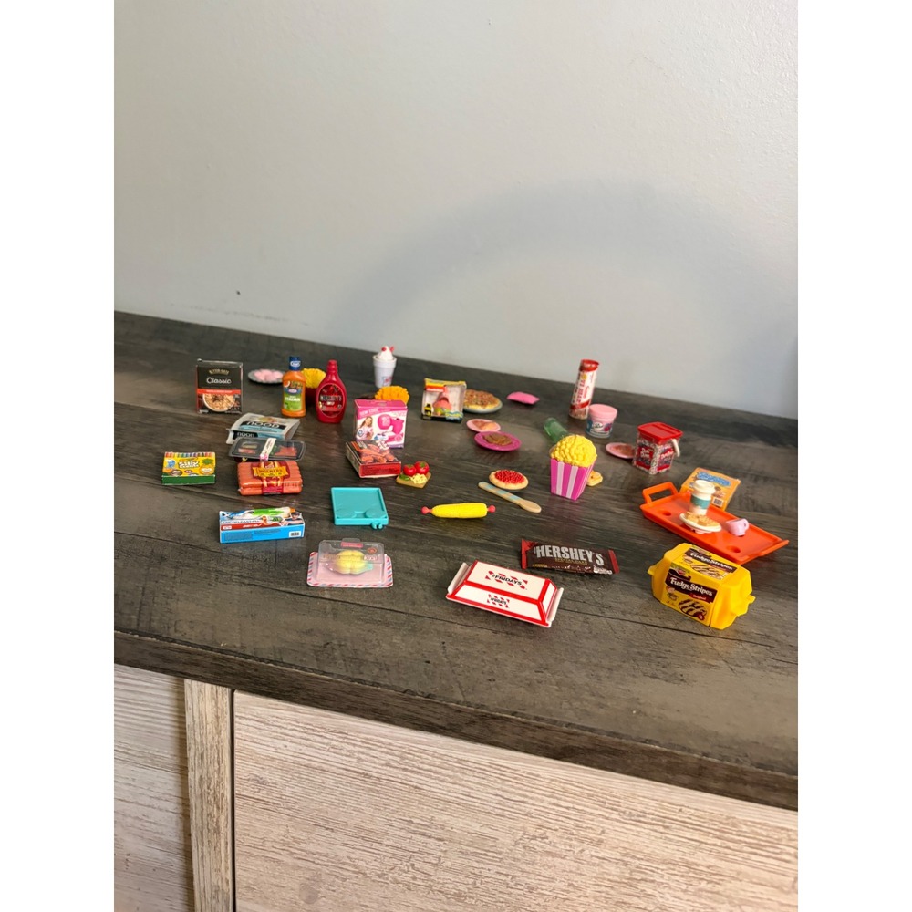 Doll or Barbie Accesories Mini Brands Lot Miniature Food Toys